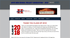 Desktop Screenshot of haysprojectgraduation.org